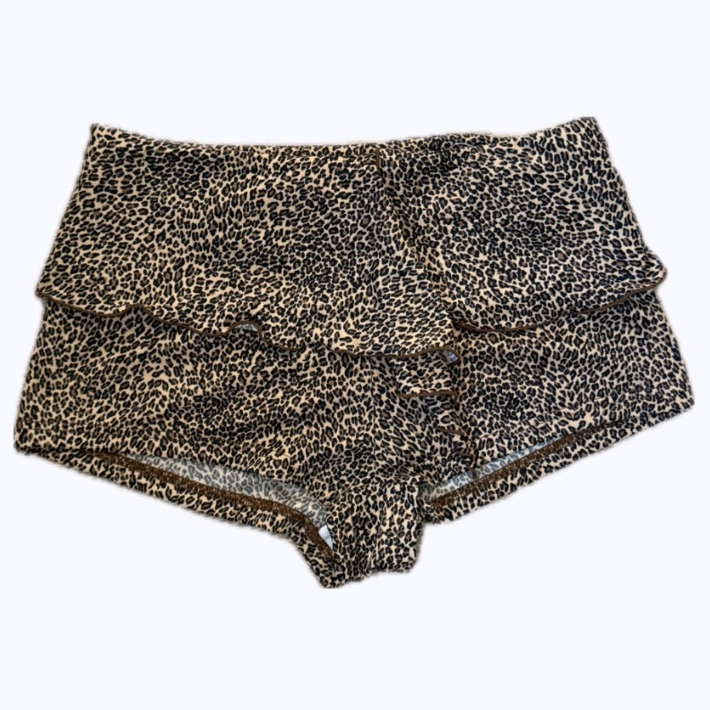 Leopard Print Women's Shorts